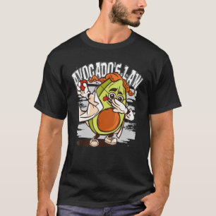 Avocado's Law Crazy Dabbing Scientist Avogadro Go T Shirt