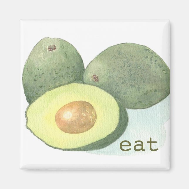 Avocados magnet (Framsidan)