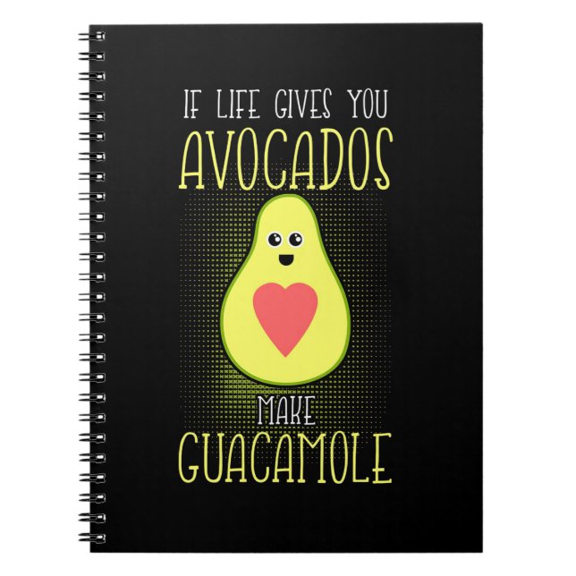 Avocados make Guacamole Anteckningsbok (Framsidan)