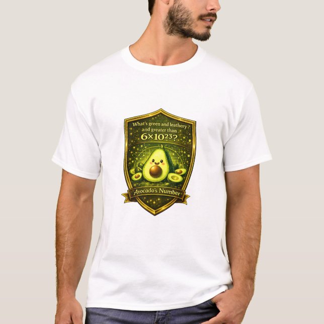 Avocados Nummer T Shirt (Framsida)