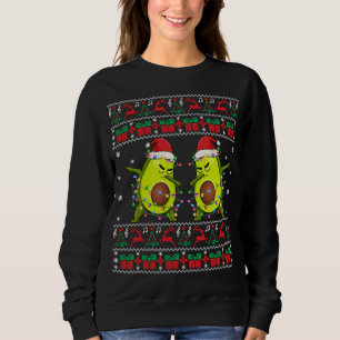 Avocados Ugly jul Sweater Julafton Ljus Matchi T Shirt
