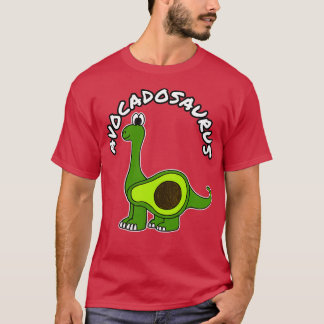 Avocadosaurus Avocado Dinosaur Diplodocus Healthy T Shirt