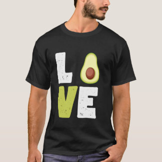Avocadoskjorta för kvinnor, Avocado för tjejer, Av T Shirt