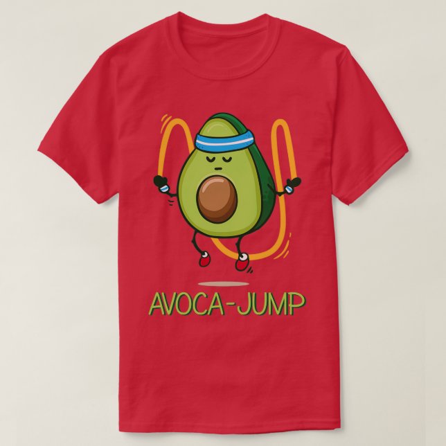Avocajump T Shirt (Design framsida)