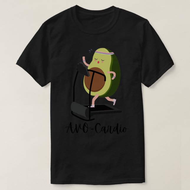 AvoCardio Avocado 2 T Shirt (Design framsida)
