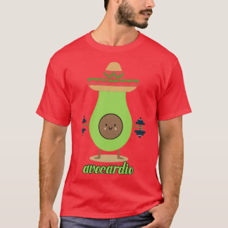 Avocardio Avocado Fitness Cardio Training Shirt T