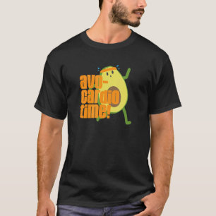Avocardio Avocado Fitness Exercise Avocado T Shirt
