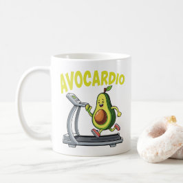 Avocardio - Avocado Workout Gym Kaffemugg
