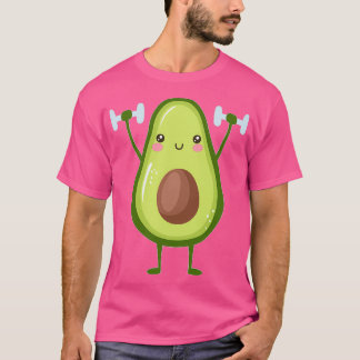 Avocardio Funny Avocado Gym T Shirt