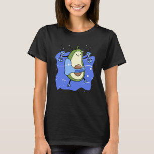 Avocardio hjärta fitness cardio Aquagym vegansk ve T Shirt
