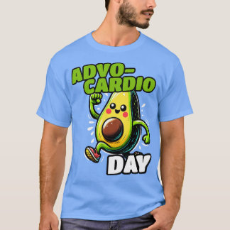 Avocardio RunSport Workout Avocado T Shirt