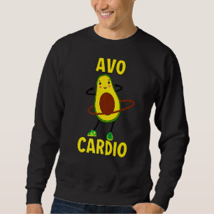Avocardio Yoga Fitness och Training Avocado Lång Ärmad Tröja