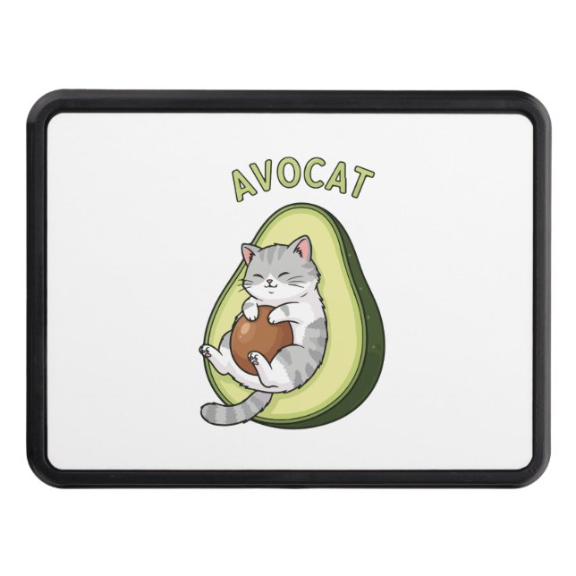 Avocat Cuteness Dragkroksskydd (Framsidan)