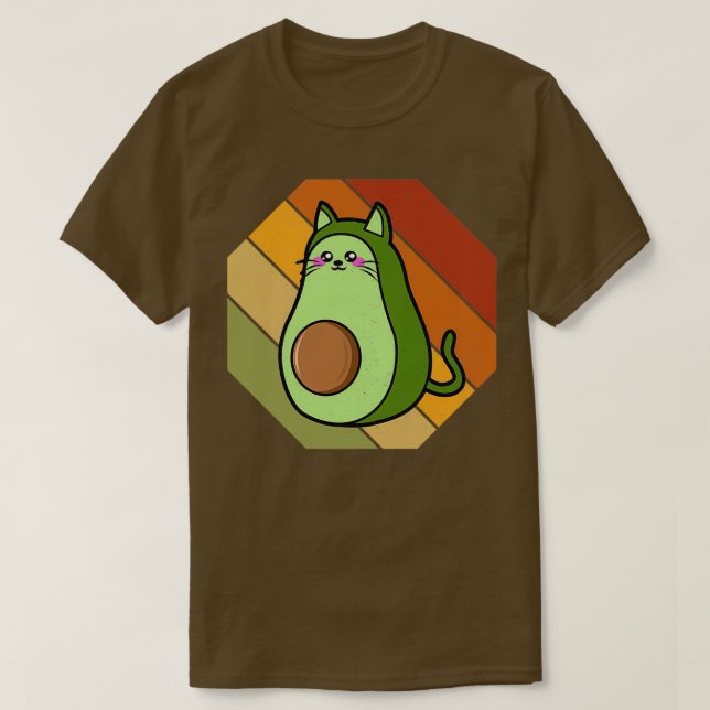 Avocato Avocado Älskare T Shirt (Design framsida)