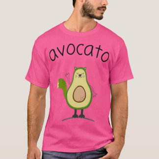Avocato Avocado Cat Pun T Shirt