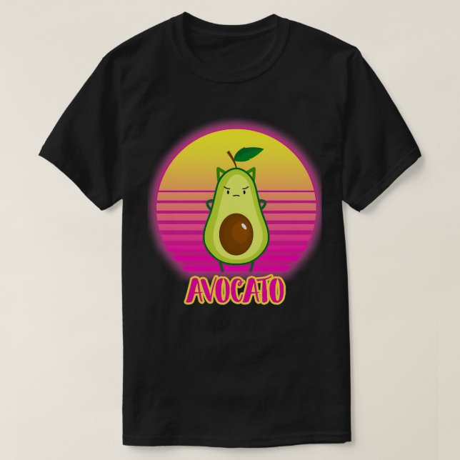 Avocato Avocado Saker För barn avogato Avocardio A T Shirt (Design framsida)