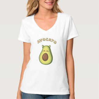 AVOCATO - Cute Funny Cat & Avocado Älskare T-Shirt