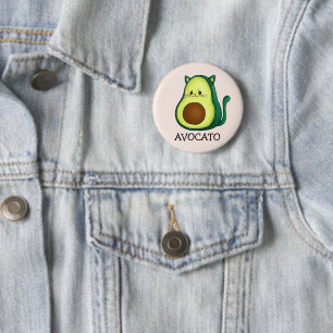Avocato Katt Avokado Puns Knapp