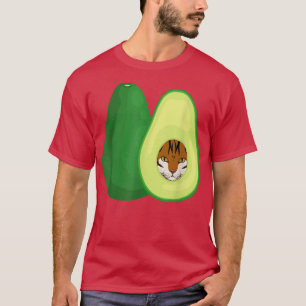 Avocato lustig avocado-kattdesign t shirt