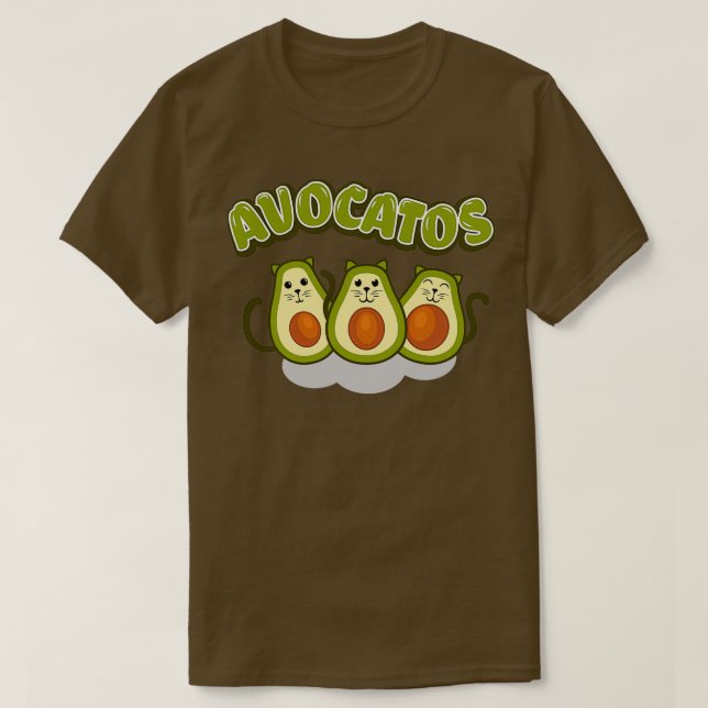 Avocatos Funny Avocado Puns Gift T Shirt (Design framsida)