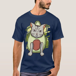 Avocatto Funny Cat i Avocado Costume Shirt Avocad T Shirt