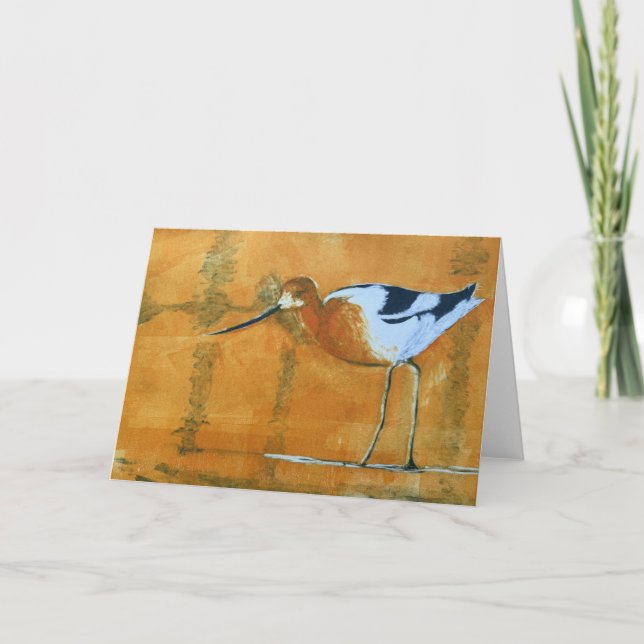 Avocet Viket Kort (Framsida)