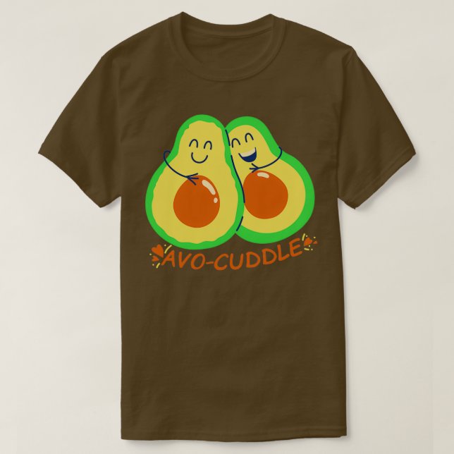 AVOCUDDLE AVOCADO Classic TShirt T Shirt (Design framsida)