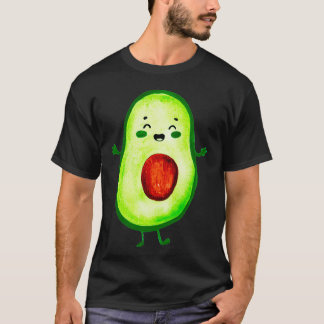 Avocuddle cutie avocado vattencolor teckning t shirt
