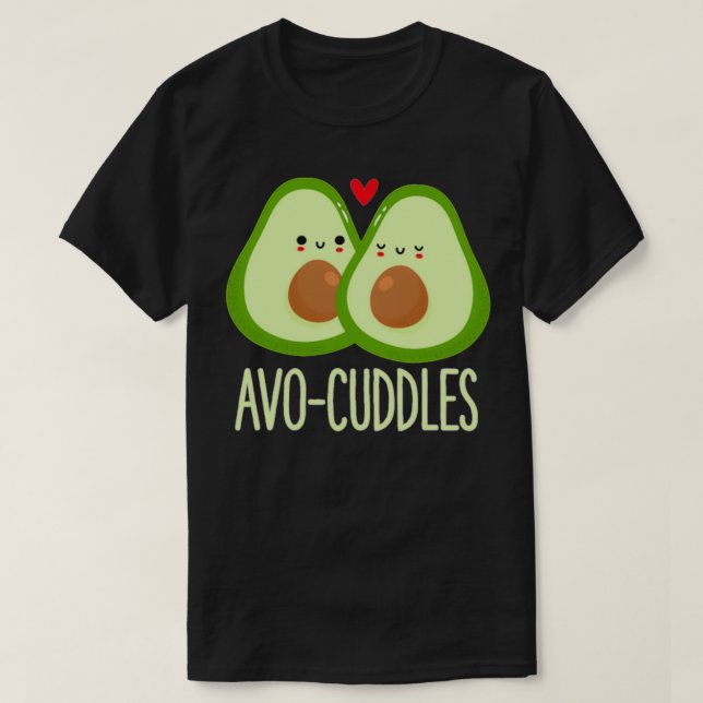 Avocuddles Avocado T Shirt (Design framsida)