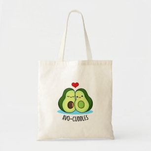 Avocuddles Funny Avocado Couple Pun Tygkasse