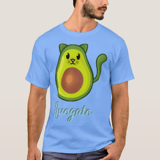 Avogato Avocado Cat Funny Avocato T Shirt