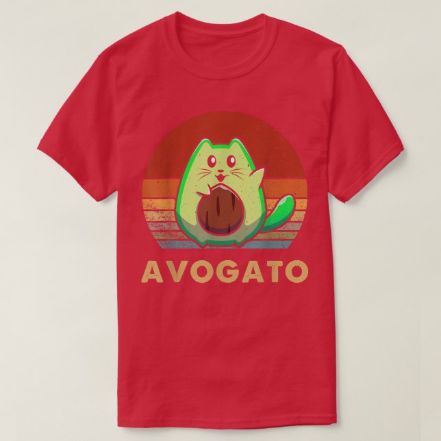 Avogato Avocado Cats Funny Cinco De Mayo Meican Pa T Shirt (Design framsida)