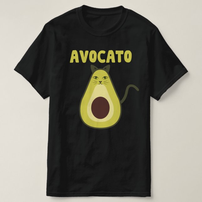 Avogato Avocato Avocado Cinco de Mayo T Shirt (Design framsida)