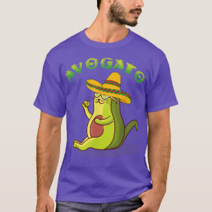 Avogato Cat Avocado Cinco de Mayo Cute Meico G T Shirt