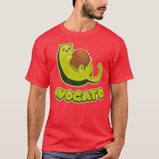 Avogato Cat Avocado T Shirt