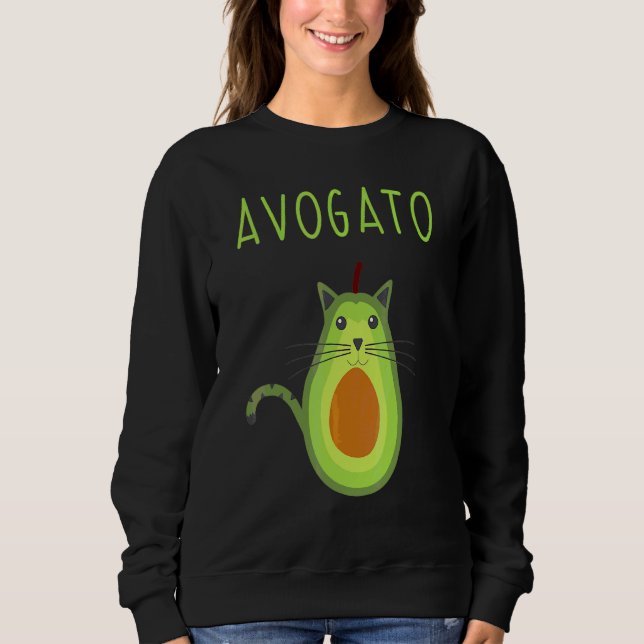 Avogato Cinco De Mayo Cinco de Meow Cat Avocado 6 T Shirt (Framsida)