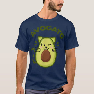 Avogato Cute Kawaii Avocado Cat Mashup Cinco De Mo T Shirt