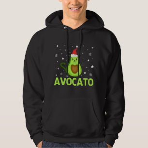Avogato jul Cute Avocado Funny Julafton desi Hoodie