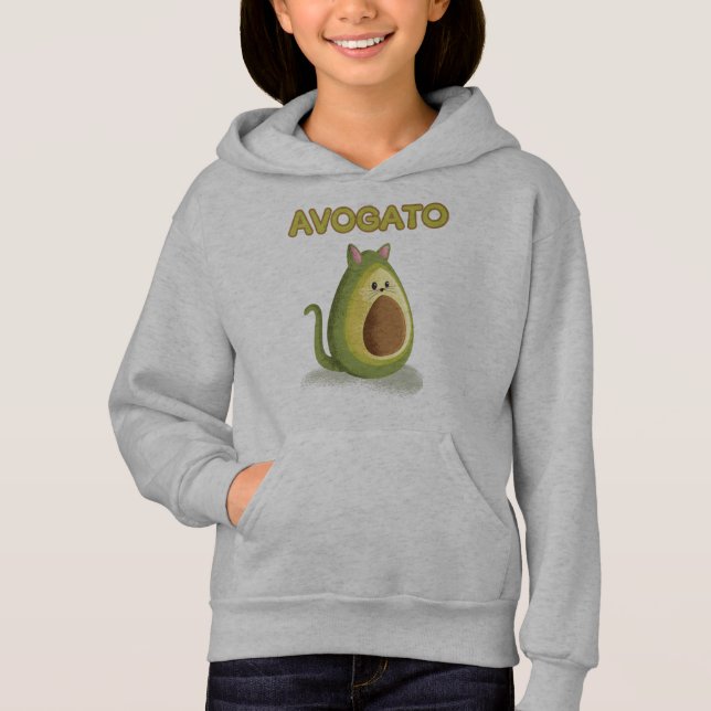 Avogato Katt - Avokado Present För Cinco De Meow F T Shirt (Framsida)