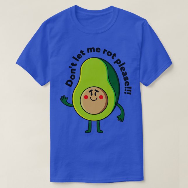 Avokado (13) t shirt (Design framsida)
