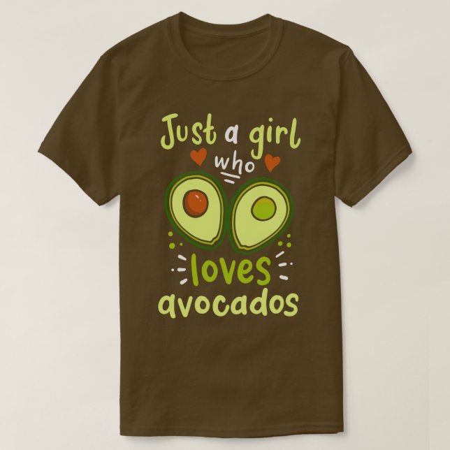 Avokado (14) t shirt (Design framsida)
