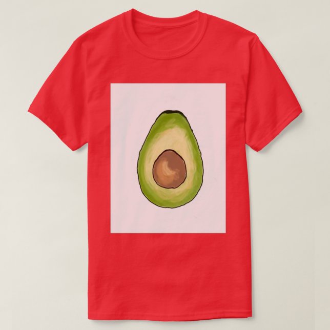 avokado 15 t shirt (Design framsida)