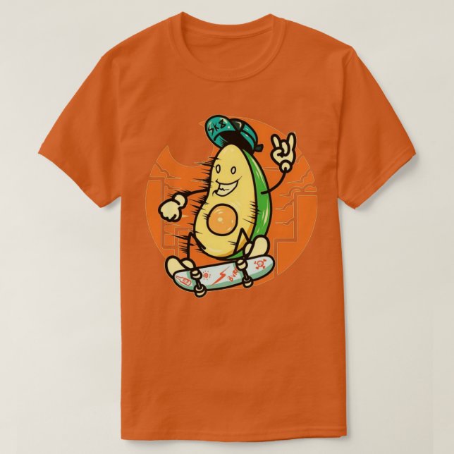 Avokado 36 t shirt (Design framsida)