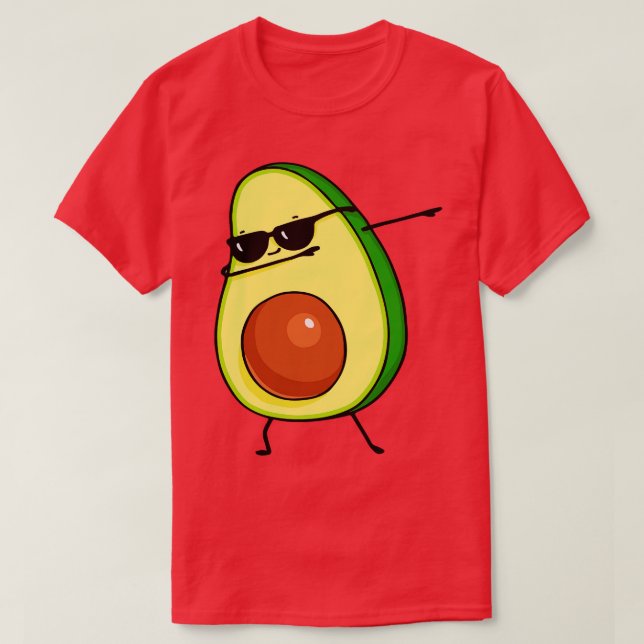 Avokado (4) t shirt (Design framsida)