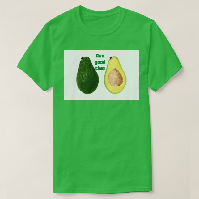 Avokado 5 t shirt (Design framsida)
