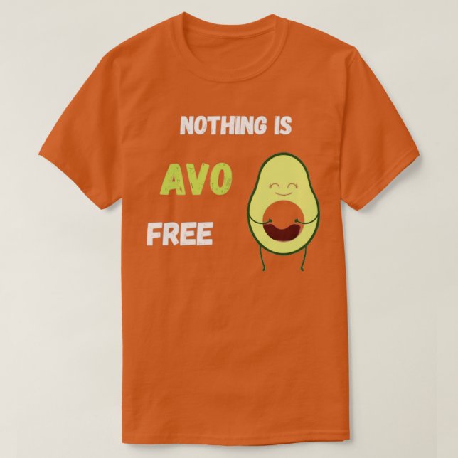 avokado 69 t shirt (Design framsida)