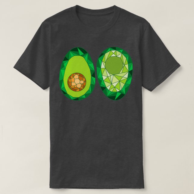 Avokado 7 4 t shirt (Design framsida)