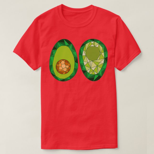 Avokado 8 1 t shirt (Design framsida)