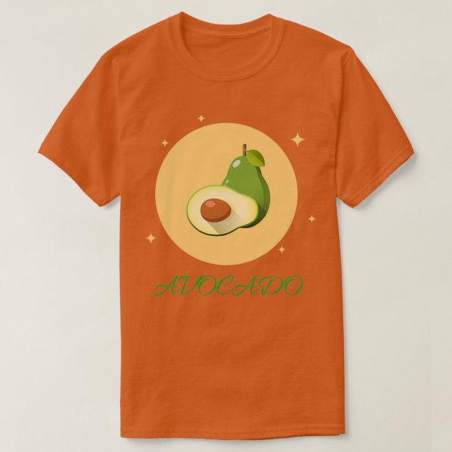 avokado art 7 t shirt (Design framsida)