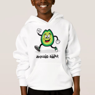 avokado-beroende hoddie-barn t shirt